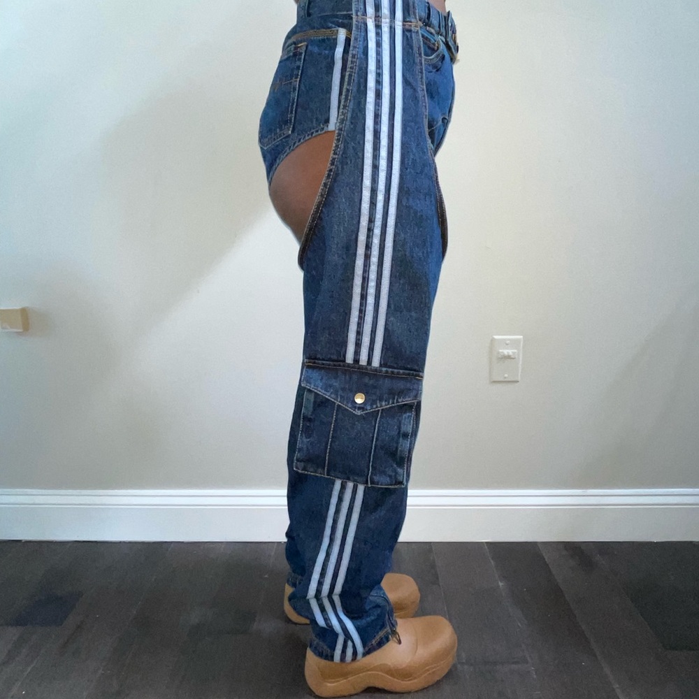 Beyoncé Ivy Park x Adidas Rodeo Denim Chaps